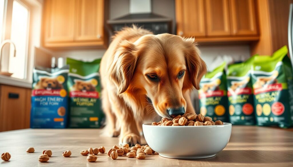 energitæt hunde foder vægtøgning