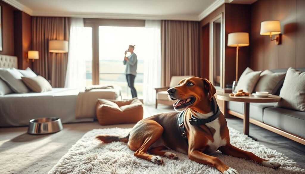 hotel hvor man må have hund med