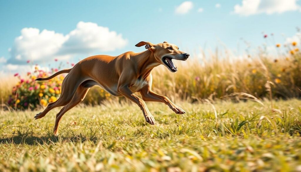 hvor hurtigt kan en hund løbe